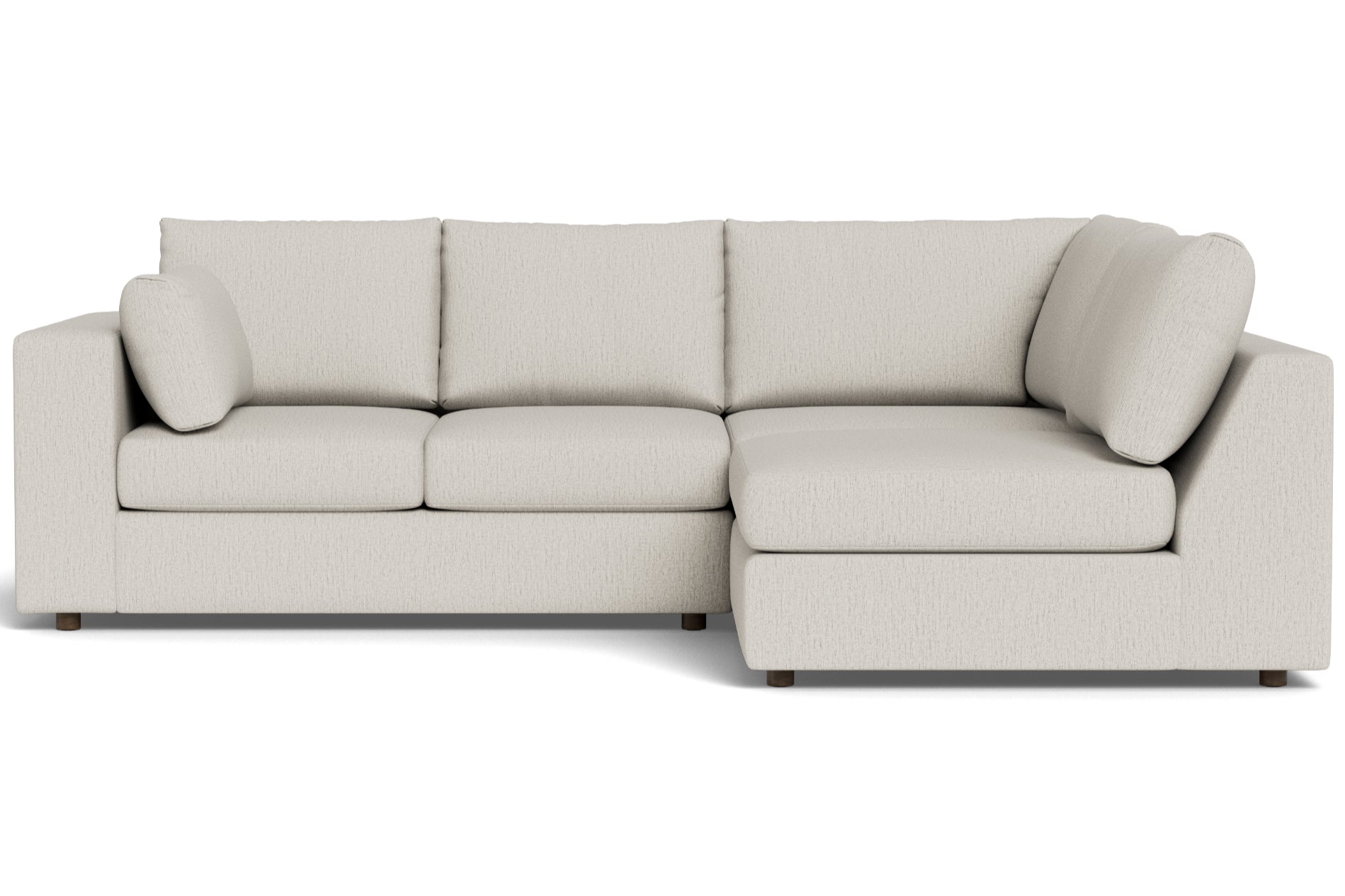 Daphne L Shape Sectional Armless Side - Armless on Right