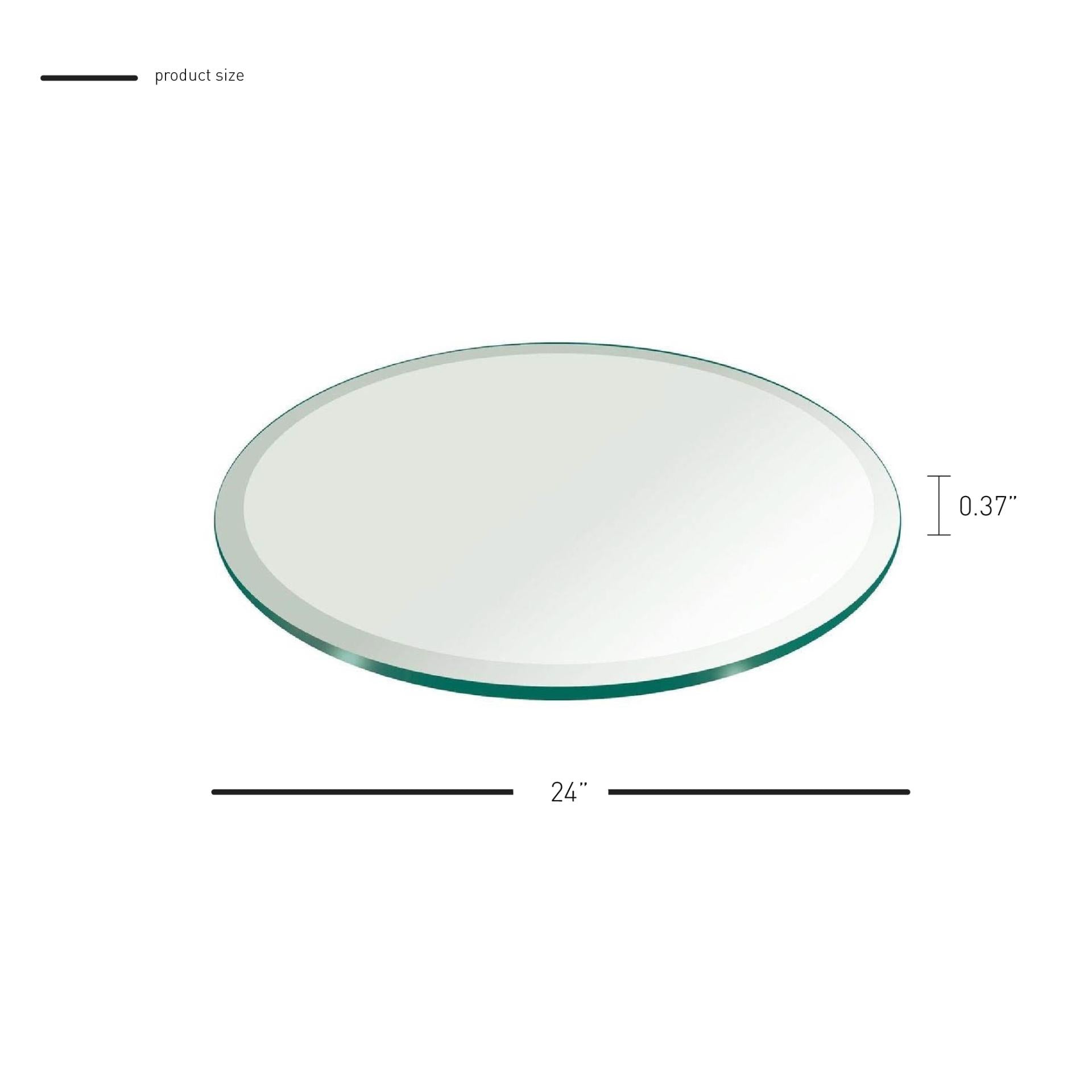 Round Glass Top - What A Room