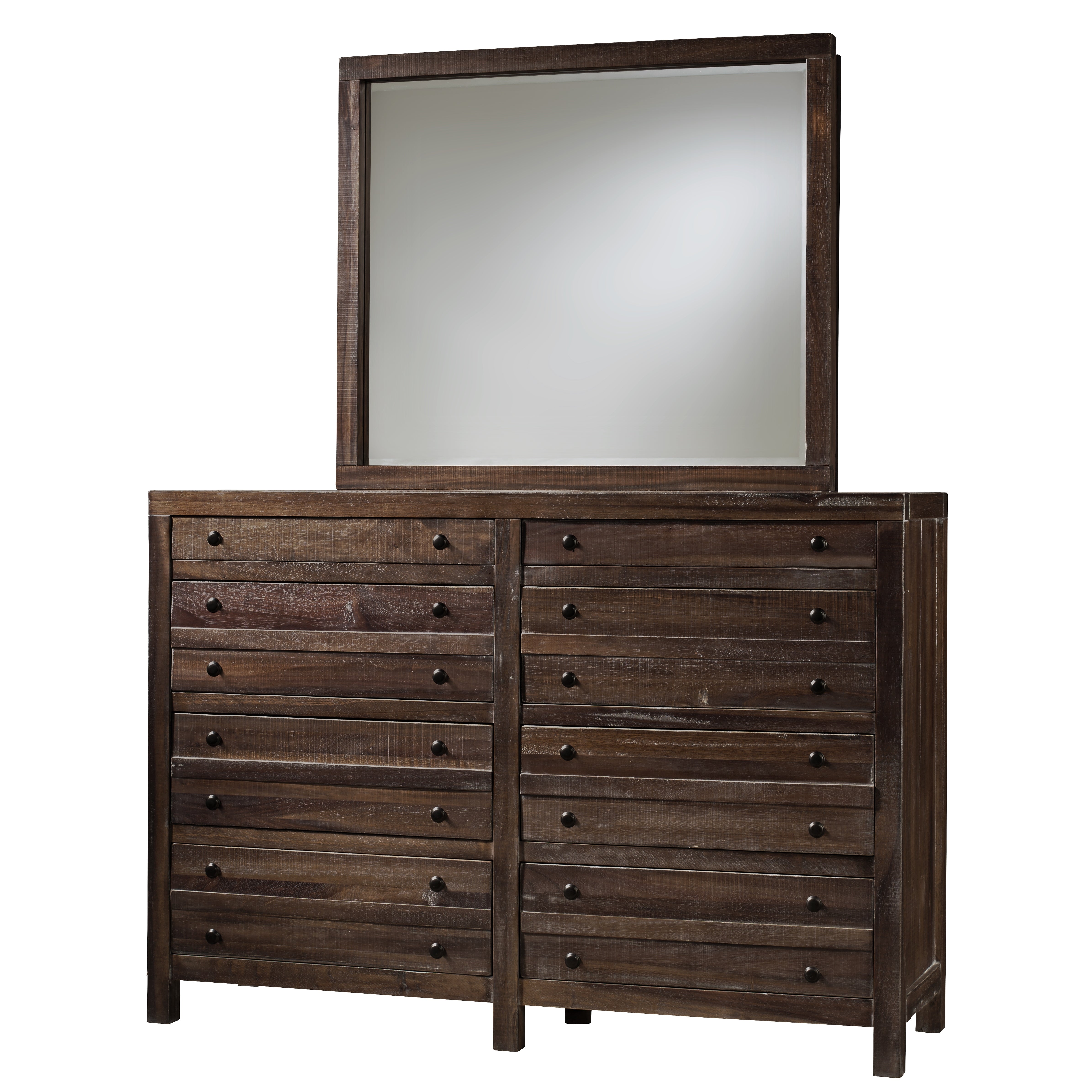 Townsend Eight Drawer Solid Wood Dresser in Java - What A Room