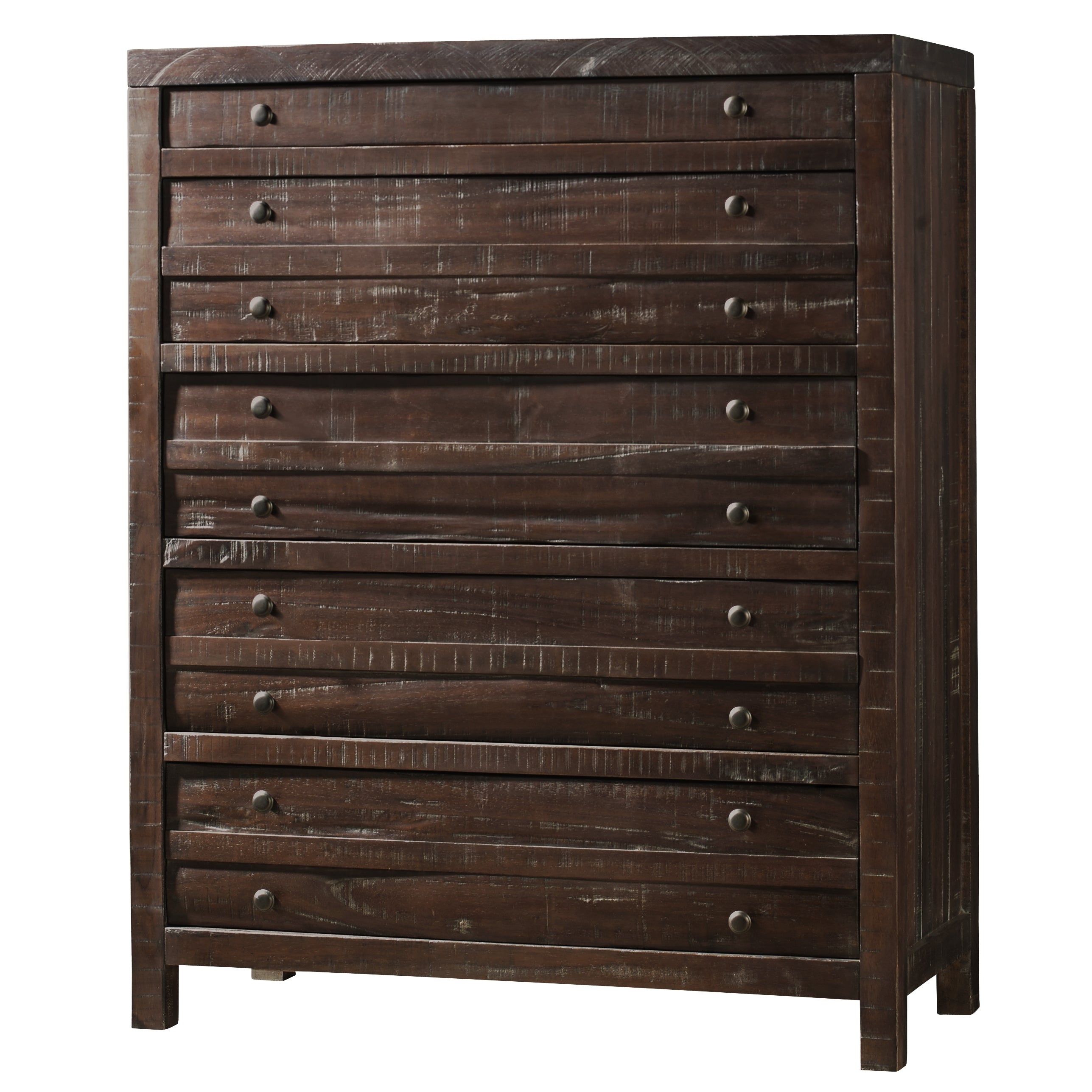Townsend Five Drawer Solid Wood Chest in Java - What A Room