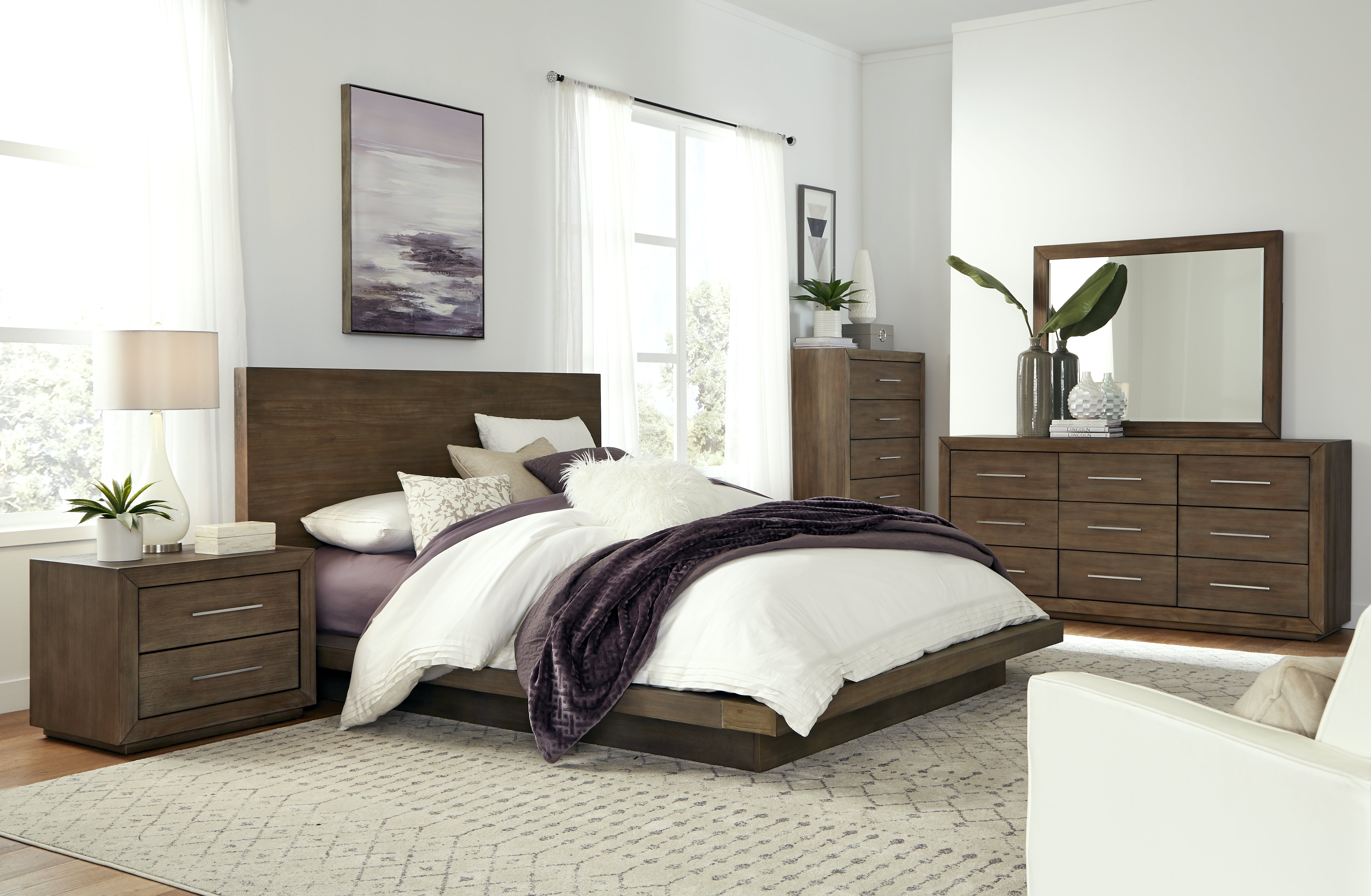 Melbourne Nine Drawer Dresser in Dark Pine - What A Room