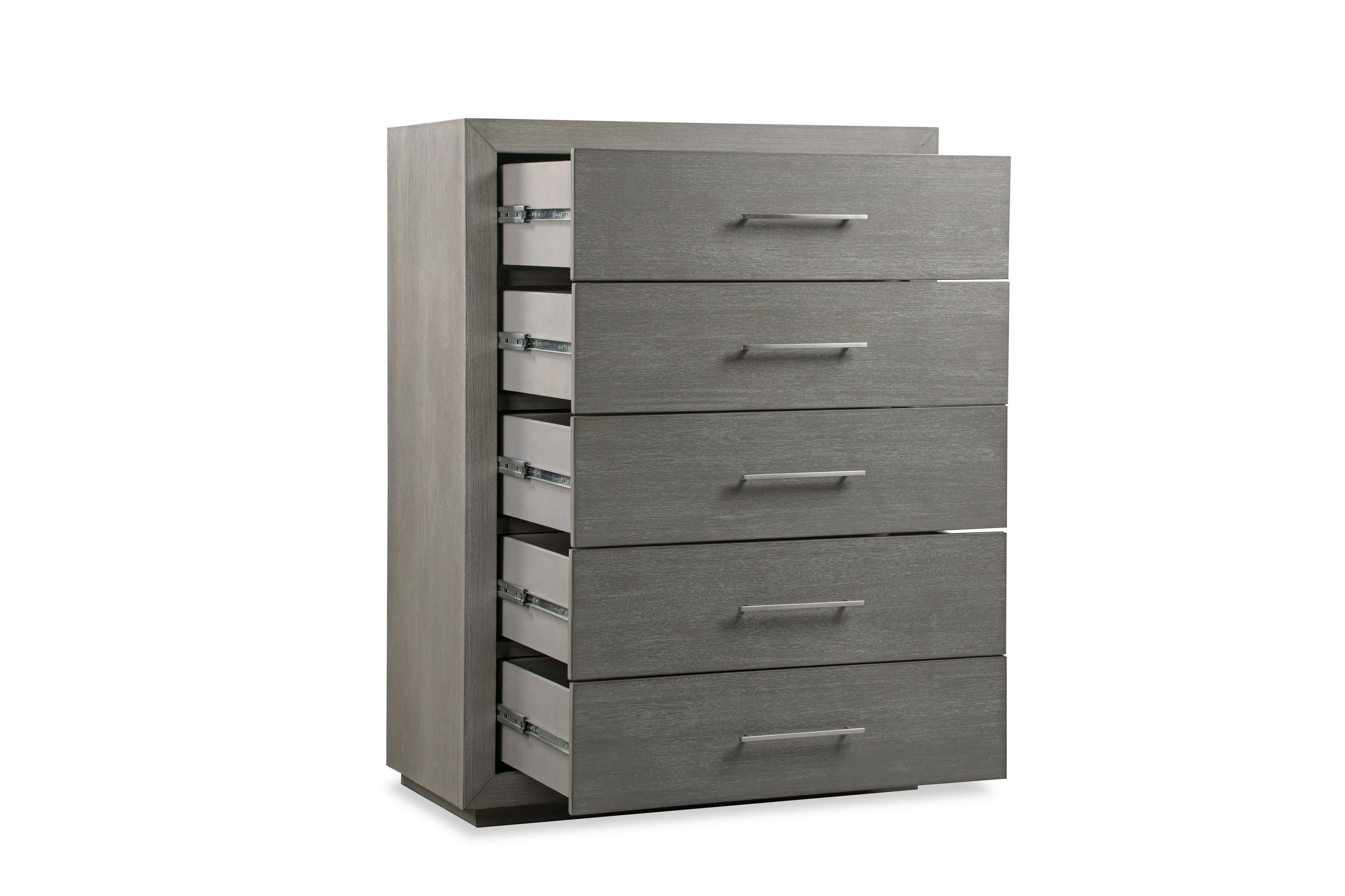 Melbourne Five Drawer Chest in Mineral - What A Room
