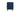 Argento Two Drawer USB Charging Nightstand in Navy Blue and Burnished Brass - What A Room