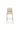 Dion Upholstered Bar Stool in Camel Synthetic Leather and Brushed Nickel Metal - What A Room