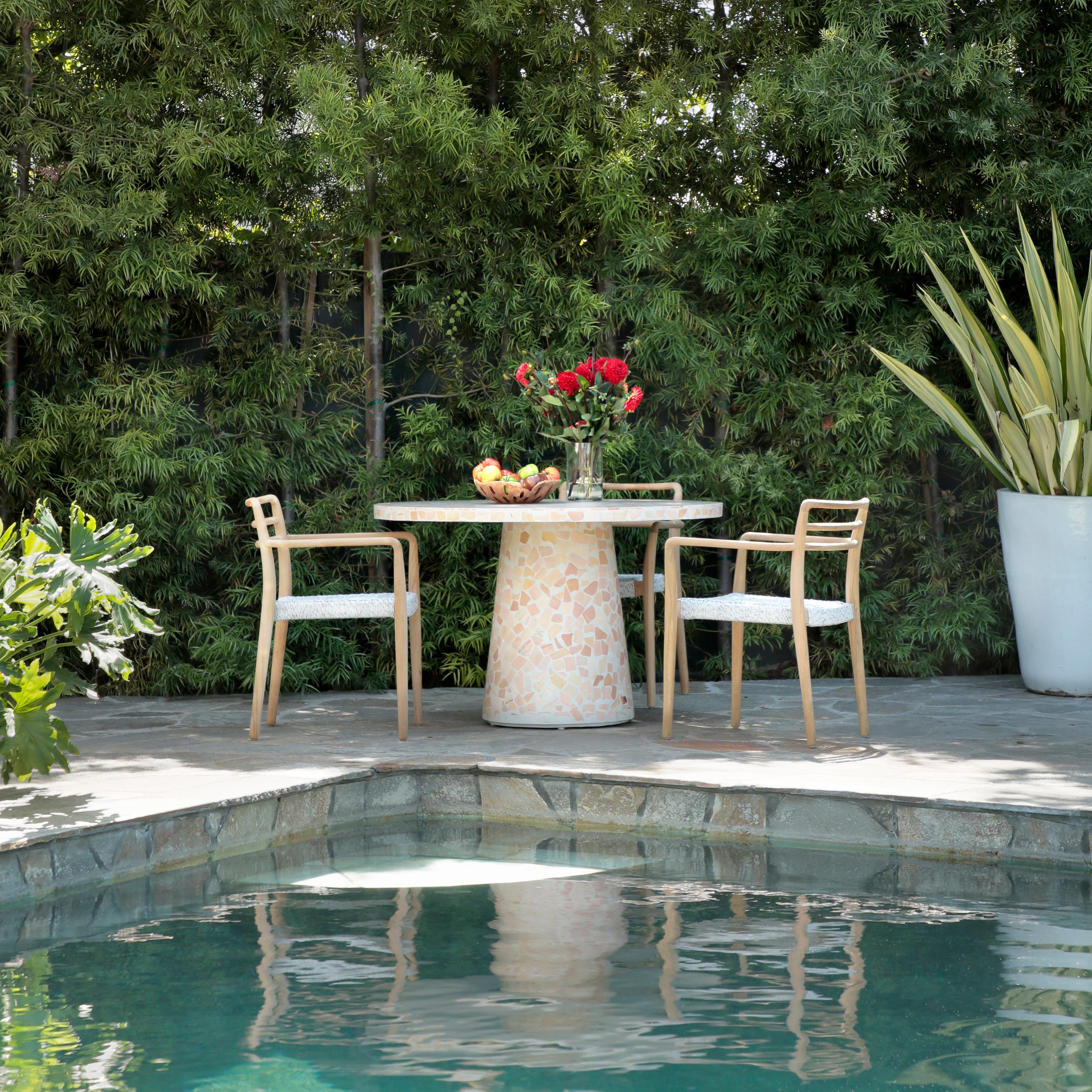 Devin Outdoor Dining Table - What A Room