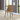 Nicoya Upholstered Dining Chair in Buckskin Synthetic Leather and Black (Set of 2) - What A Room