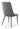 Winston Upholstered Metal Leg Dining Chair in Goose and Black (Set of 2) - What A Room