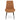 Nicoya Upholstered Dining Chair in Buckskin Synthetic Leather and Black (Set of 2) - What A Room