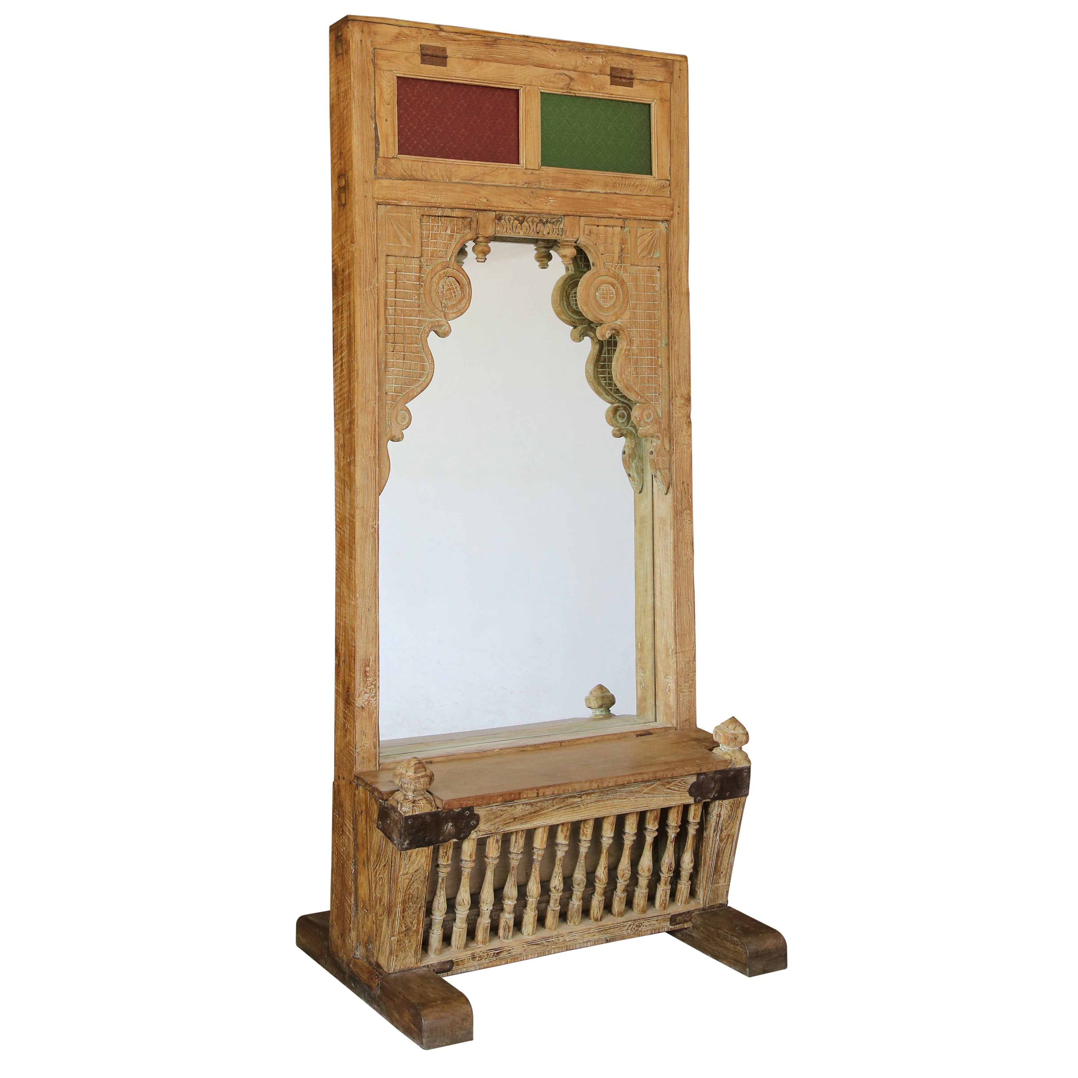 Antique Balcony Mirror - What A Room