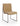 Madison Metal Frame Dining Chair in Honey Synthetic Leather (Set of 2) - What A Room