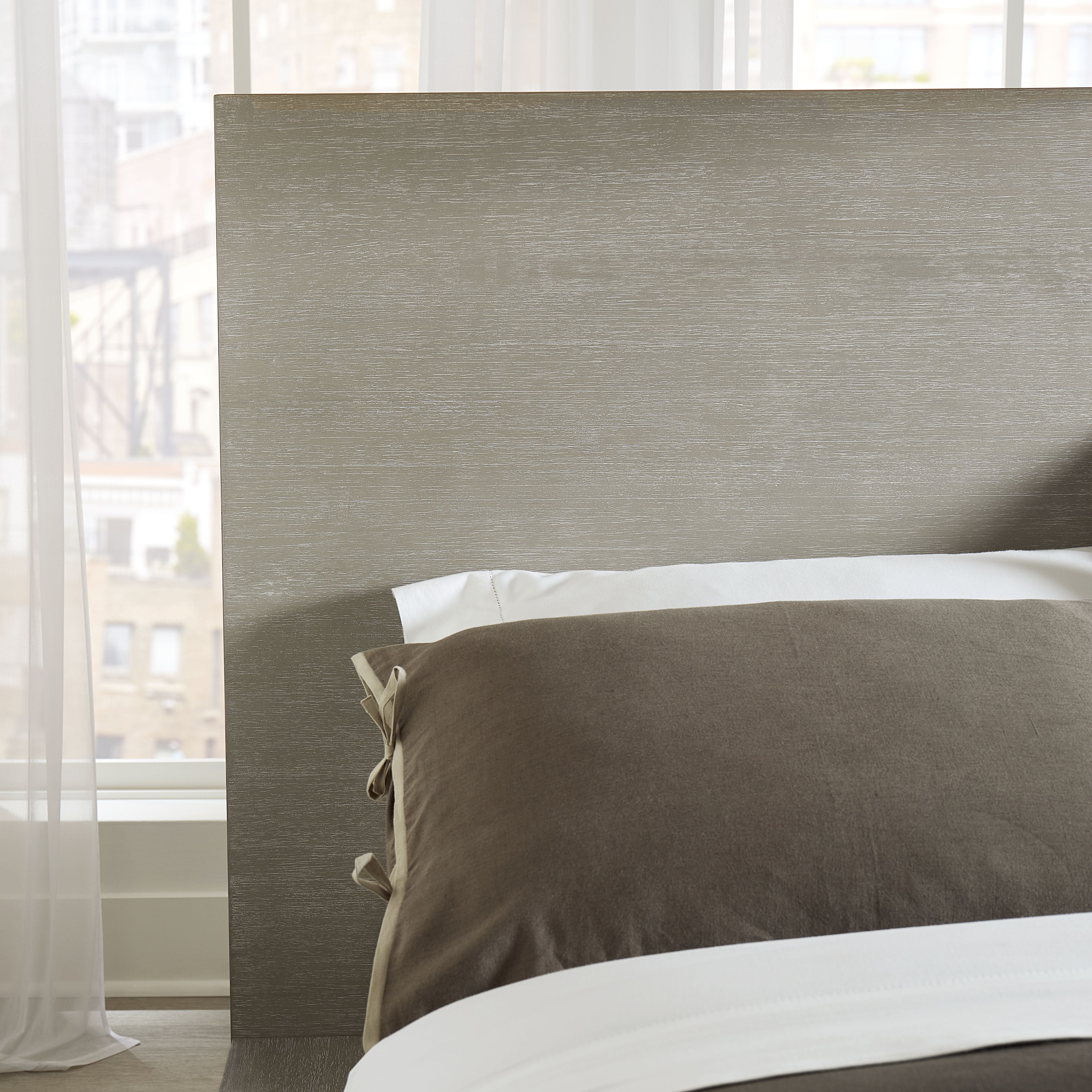 Melbourne Wood Platform Bed in Mineral - What A Room