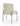 Dion Upholstered Dining Chair in Natural Light Linen and Brushed Nickel Metal (Set of 2) - What A Room