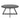 Markle Outdoor Metal Round Coffee Table - What A Room