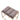 Brooklyn Velvet Fabric Ottoman Champagne Frame - What A Room