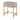Durham Faux Shagreen Side/End Table 1 Drawer - What A Room