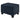Julian Rectangular Bonded Leather Storage ottoman - What A Room