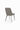 Lucia Metal Leg Upholstered Dining Chair in Anchor Gray Synthetic Leather and Gunmetal (Set of 2) - What A Room