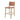 Marco Faux Leather Counter Stool Drift Wood Frame - What A Room