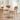Marco Faux Leather Dining Side Chair Drift Wood Frame (Set of 2) - What A Room