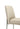 Dion Upholstered Counter Stool in Camel Synthetic Leather and Brushed Nickel Metal - What A Room