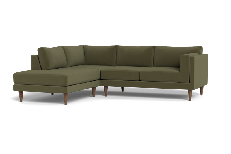 Davis Bumper Sectional (Bella Agave)