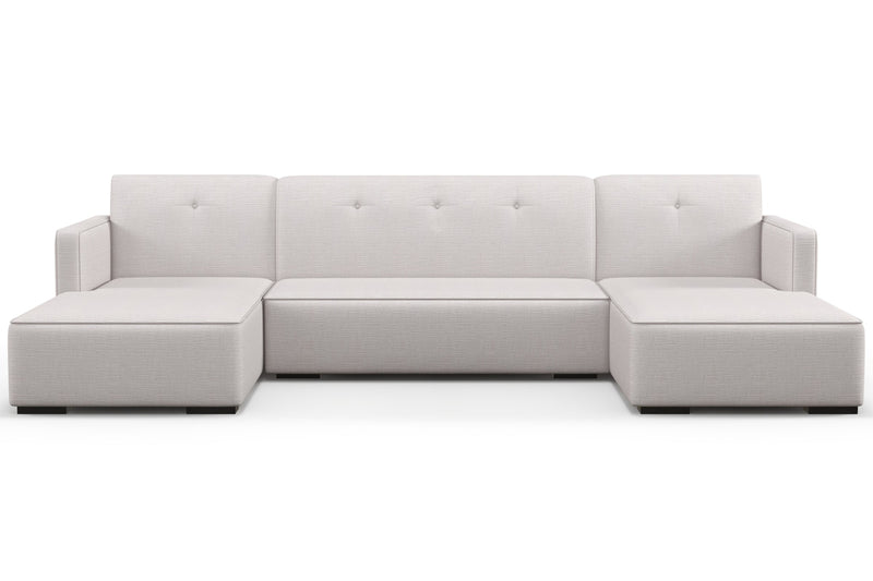 LV Tight Back Double Chaise U Sectional