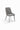 Lucia Metal Leg Upholstered Dining Chair in Anchor Gray Synthetic Leather and Gunmetal (Set of 2) - What A Room