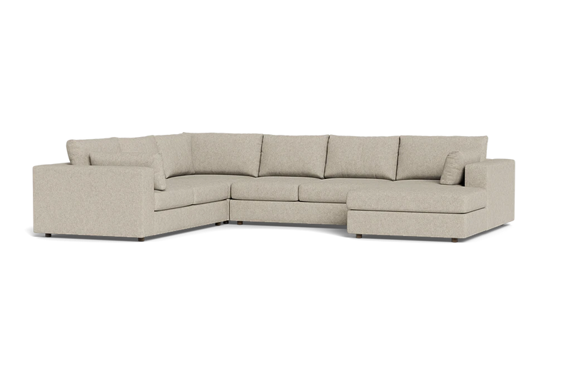 Daphne U Sectional with Chaise