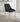 Cyrus Upholstered Dining Chair in Coal Fabric and Brushed Bronze Metal (Set of 2) - What A Room