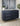 Argento Six Drawer Dresser in Navy Blue and Burnished Brass - What A Room