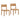 Kira Outdoor Armless Dining Chair Set of 2 - What A Room