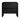Elora Two Drawer Nightstand in Jet Black Ash - What A Room
