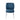 Fomo Chenille-upholstered Stainless Steel Base Dining Chair in Azure (Set of 2) - What A Room