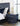 Argento Two Drawer USB Charging Nightstand in Navy Blue and Burnished Brass - What A Room