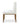 One Modern Coastal Upholstered Dining Side Chair in White Pearl and Bisque (Set of 2) - What A Room
