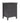 Grace Three Drawer Nightstand in Raven Black - What A Room