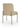 Dion Upholstered Dining Chair in Camel Synthetic Leather and Brushed Nickel Metal (Set of 2) - What A Room