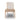 Zinnia Upholstered Dining Chair in White Sand, Buttermilk Leather and Dune Chenille (Set of 2) - What A Room
