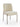 Dion Upholstered Dining Chair in Natural Light Linen and Brushed Nickel Metal (Set of 2) - What A Room
