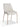 Cyrus Upholstered Dining Chair in Cottage Cheese Boucle and Brushed Bronze Metal (Set of 2) - What A Room