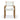 One Woven Leather and Solid Wood Dining Arm Chair in White and Bisque - What A Room