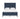 Grace Three Panel Bed in Blueberry - What A Room
