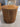One Wood Tile Round End Table in Solid Teak - What A Room