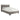 Adona Upholstered Platform Bed in Dolphin Linen - What A Room