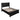 Yosemite Solid Wood Footboard Storage Bed in Cafe - What A Room
