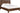 Meadow Solid Wood Platform Bed in Brick Brown - WhatARoom Furniture