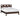 Riva Platform Bed in Chocolate Brown - What A Room